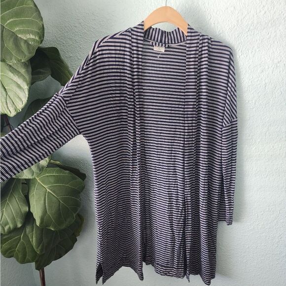 Soma cardigan duster side pockets lagenlook leisure new without tags - Picture 4 of 11